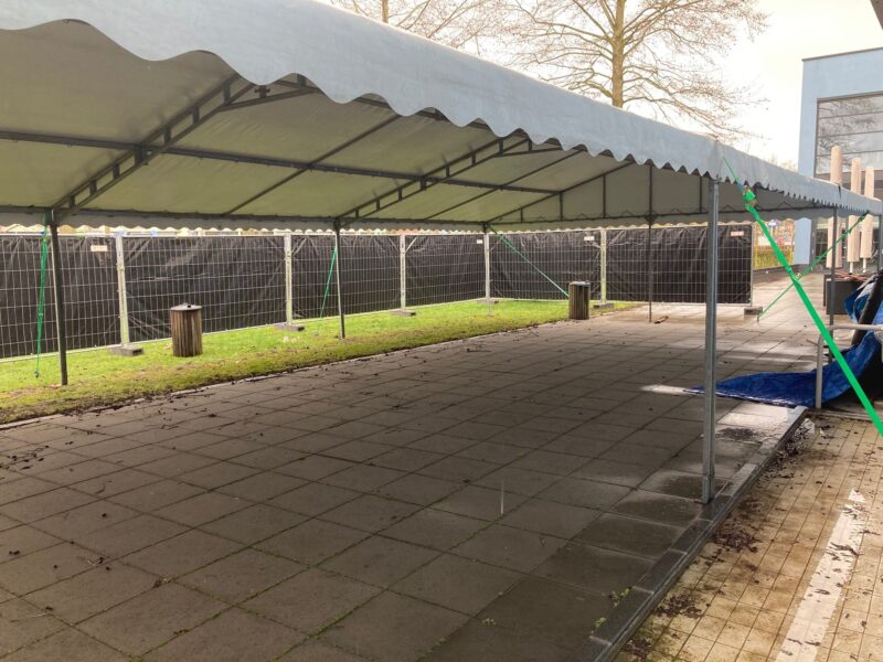 Werktent spantbreedte 8m