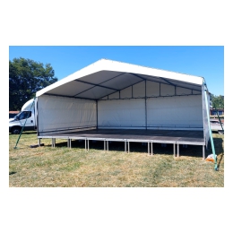 Podiumtent 8x5m