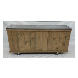 Buffetbar zonder spoelbak vintage 200cm